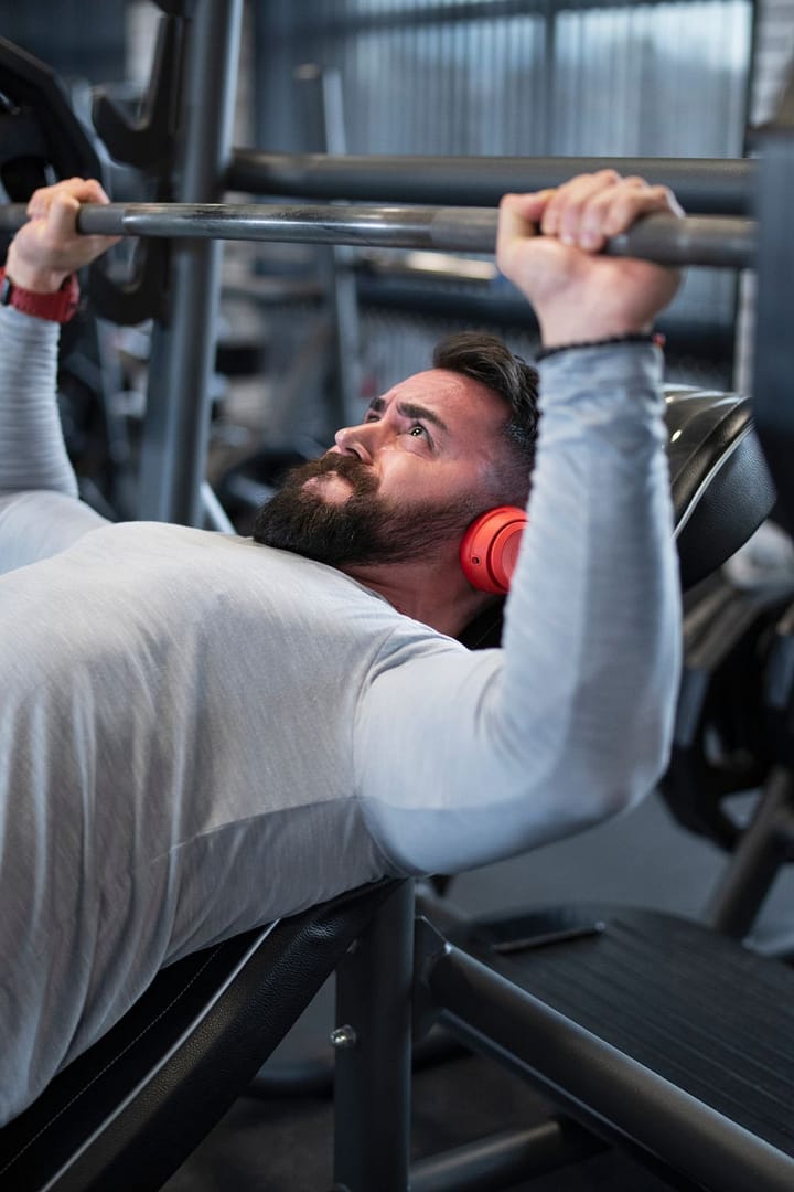 Bench Press In Gym